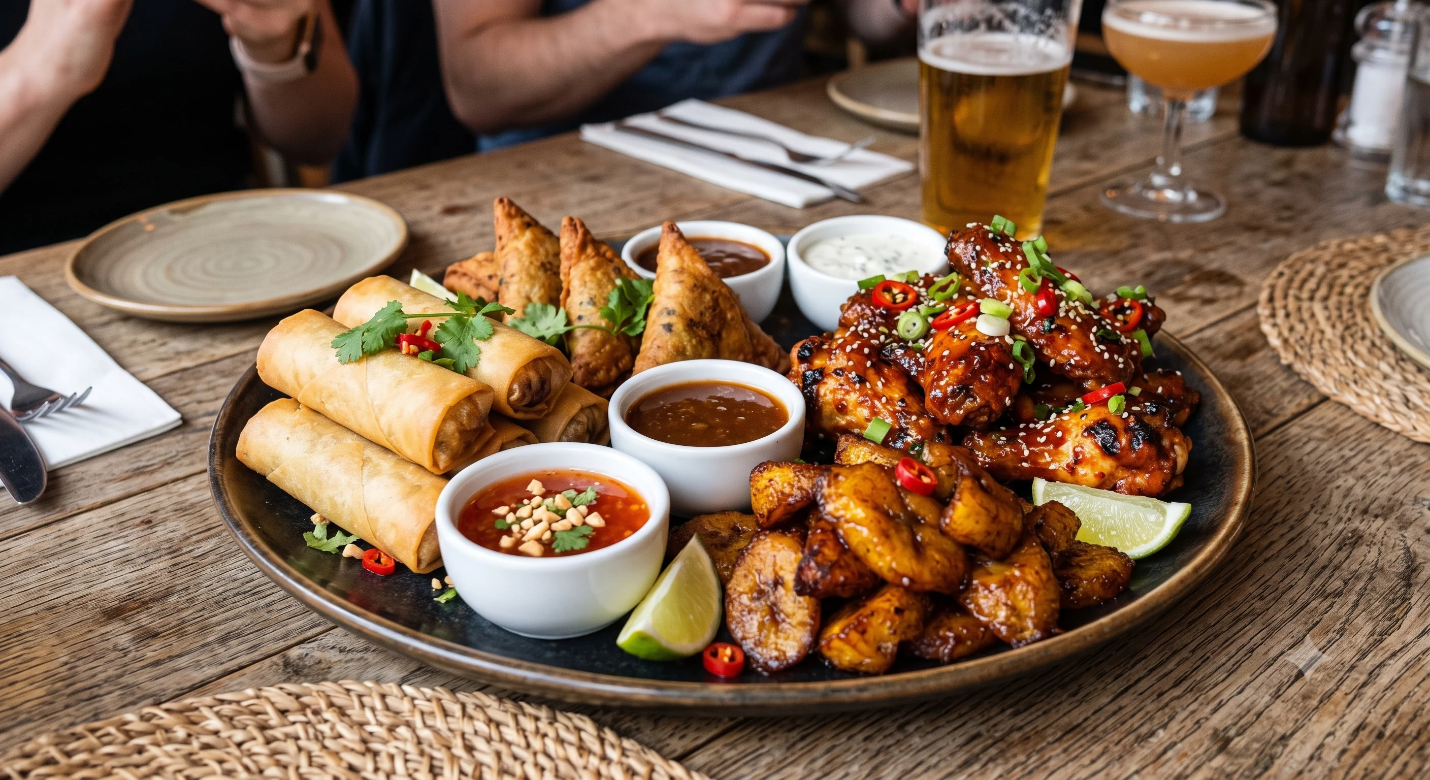 Small Chops Appetizer Platter